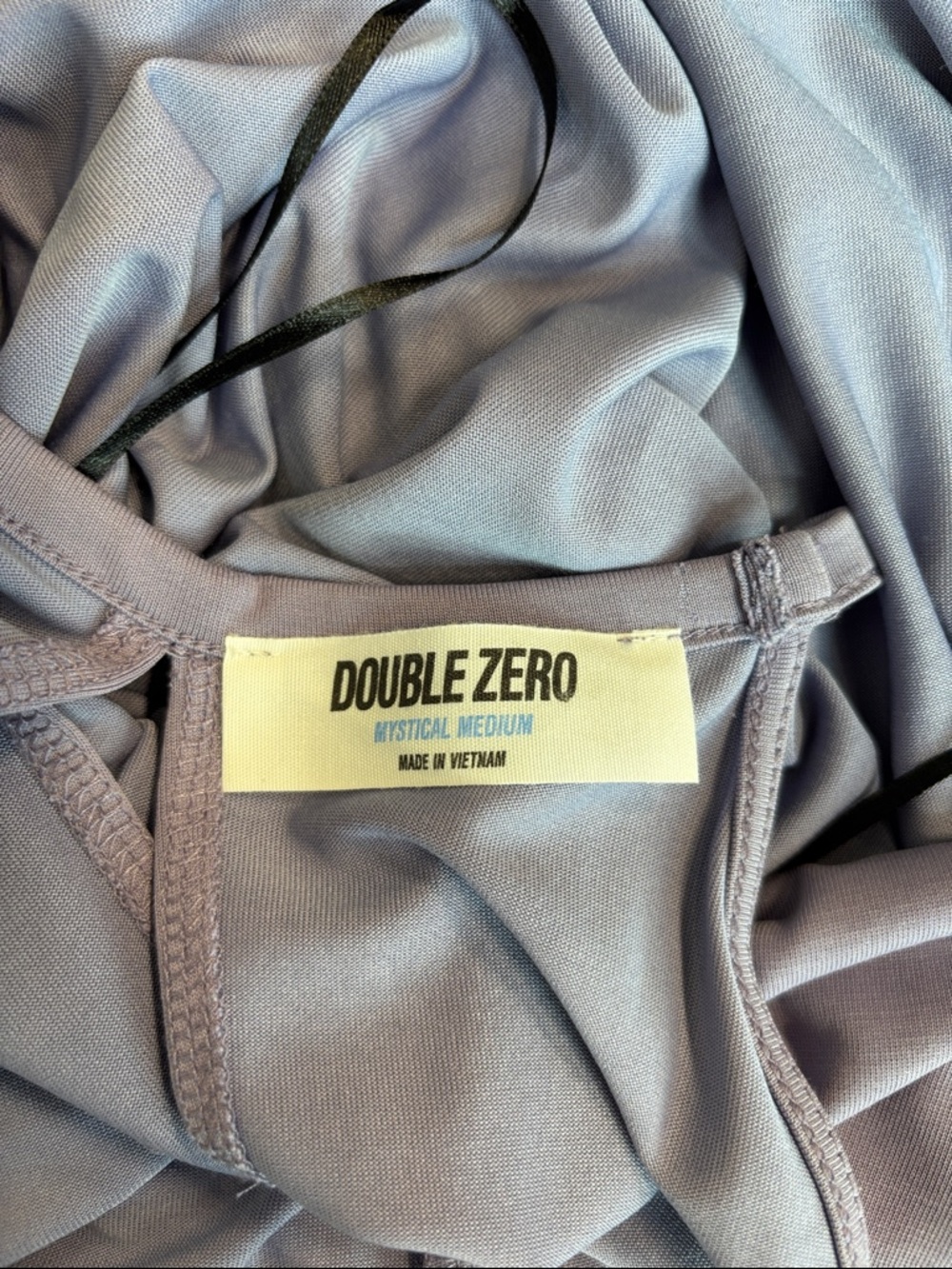 Double Zero Lilac Halter Maxi Dress - Picture 5 of 6